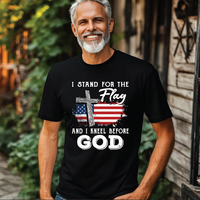Load image into Gallery viewer, I STAND FOR THE FLAG AND I KNEEL BEFORE GOD